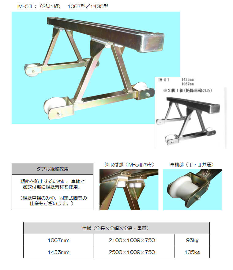 レール搬送機