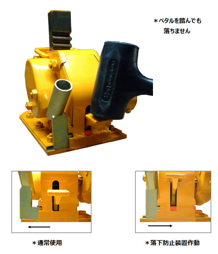 落下防止ジャッキ