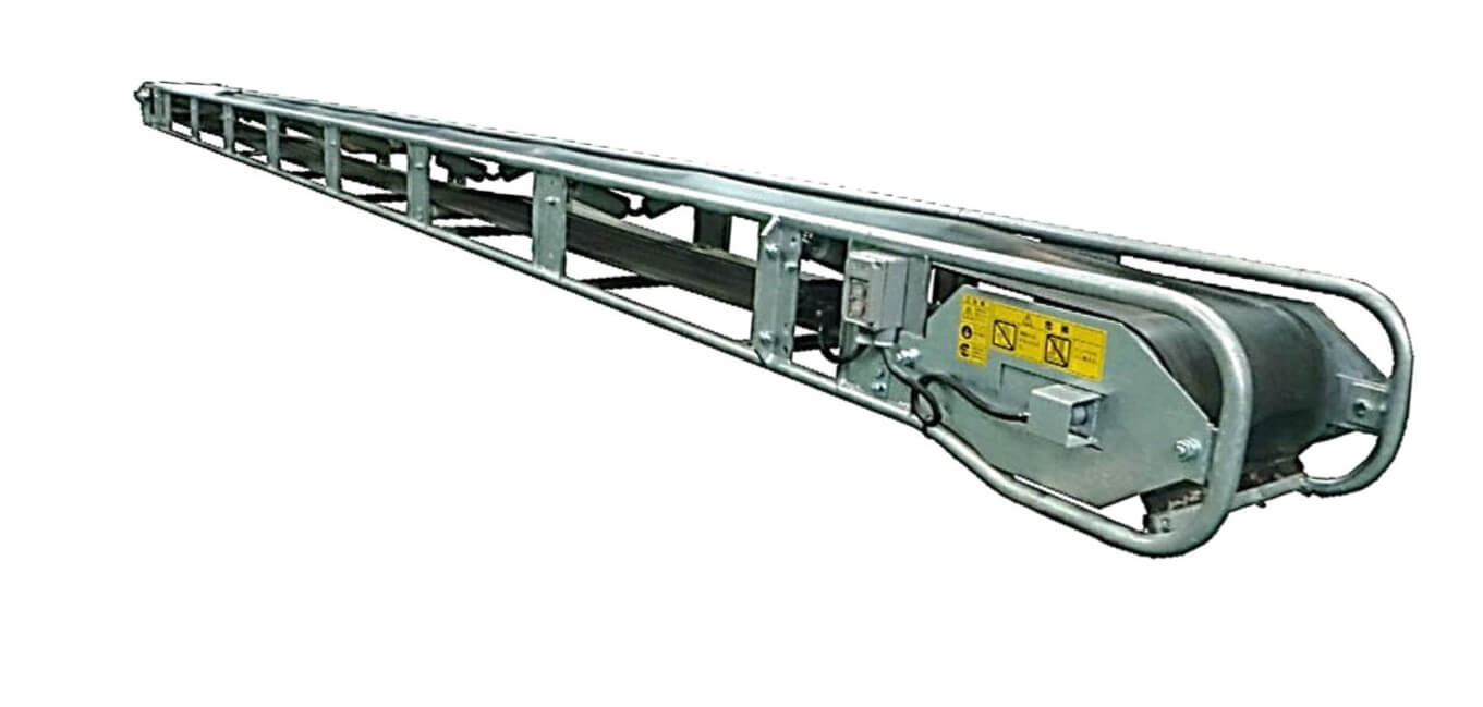 軌道用軽量型ベルトコンベア